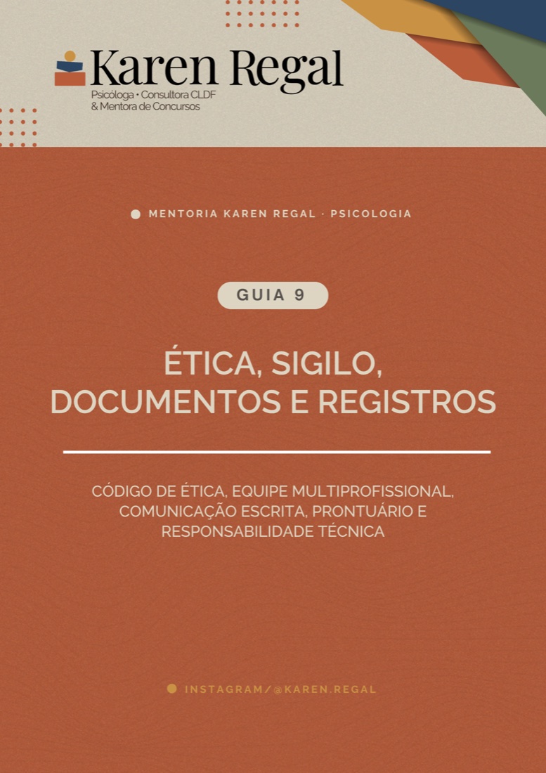 Capa do guia — Ética, Sigilo, Documentos e Registros